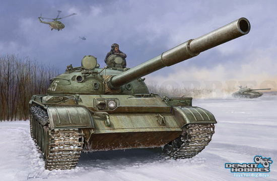 T-62 MOD.1960 TANK PLASTIC MODEL KIT 1/35 SCALE TRUMPETER