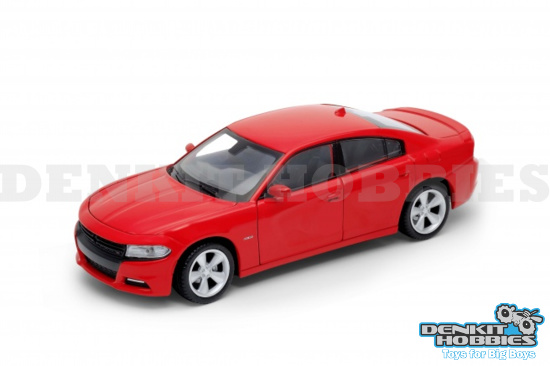 DODGE CHARGER R/T 2016 RED 1/24 WELLY