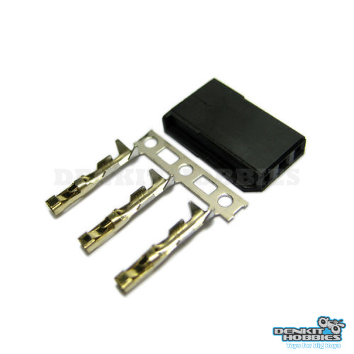 CONNECTOR FUTABA GOLD MALE BATTERY ACE