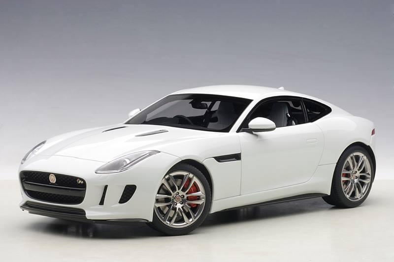 JAGUAR F-TYPE 2015 R COUPE 1/18 WHITE