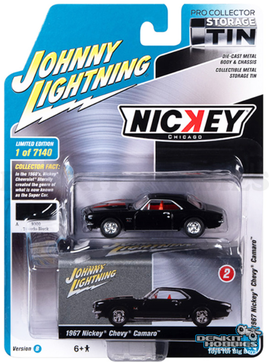 NICKEY CHEVY CAMARO 1967 1/64 SCALE JOHNNY LIGHTNING