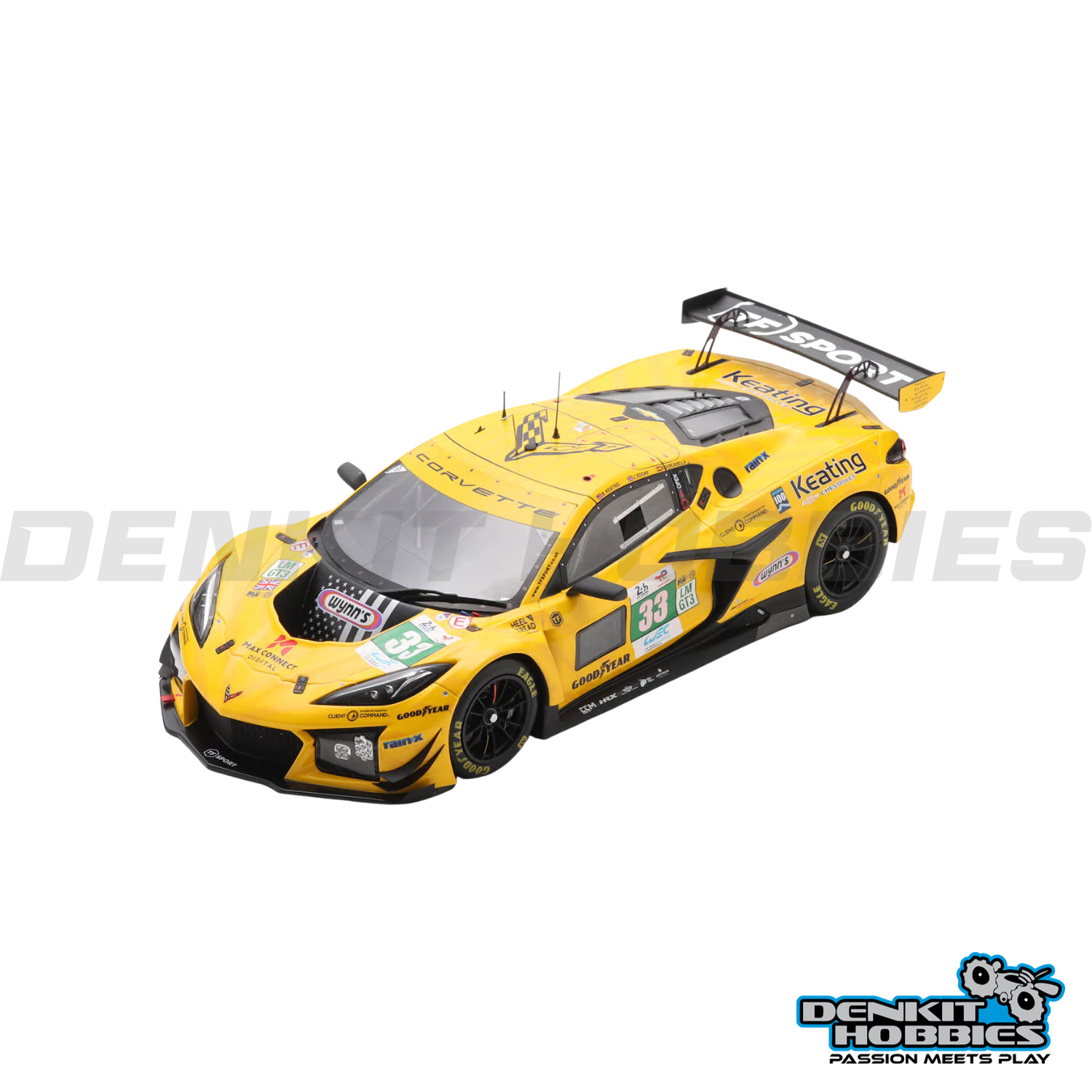 CORVETTE Z06 LMGT3.R #33 TF SPORT LE MANS 24H 2025 1/18 SCALE SPARK